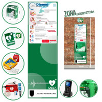 Zona Cardioprotegida Saver One AIVIA.NET + GSM 112
